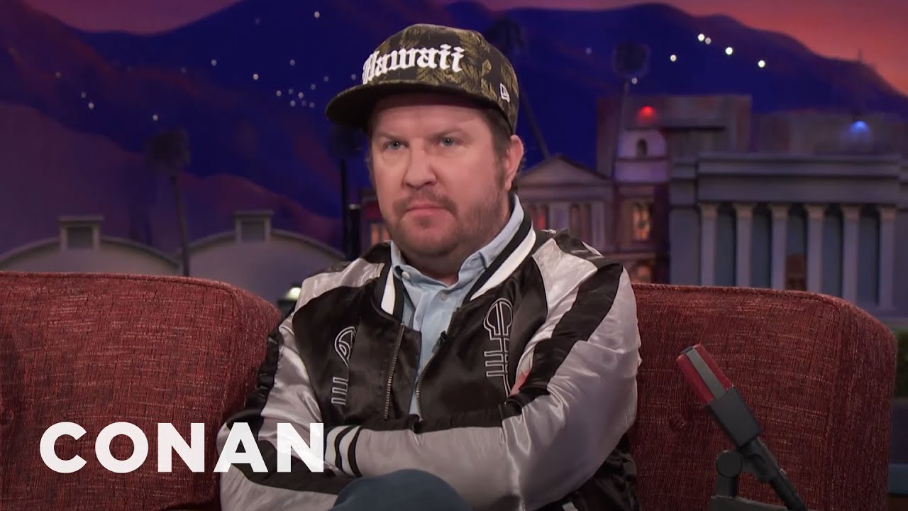 Nick Swardson Vomited Wheat Grass In The Street | CONAN on TBS