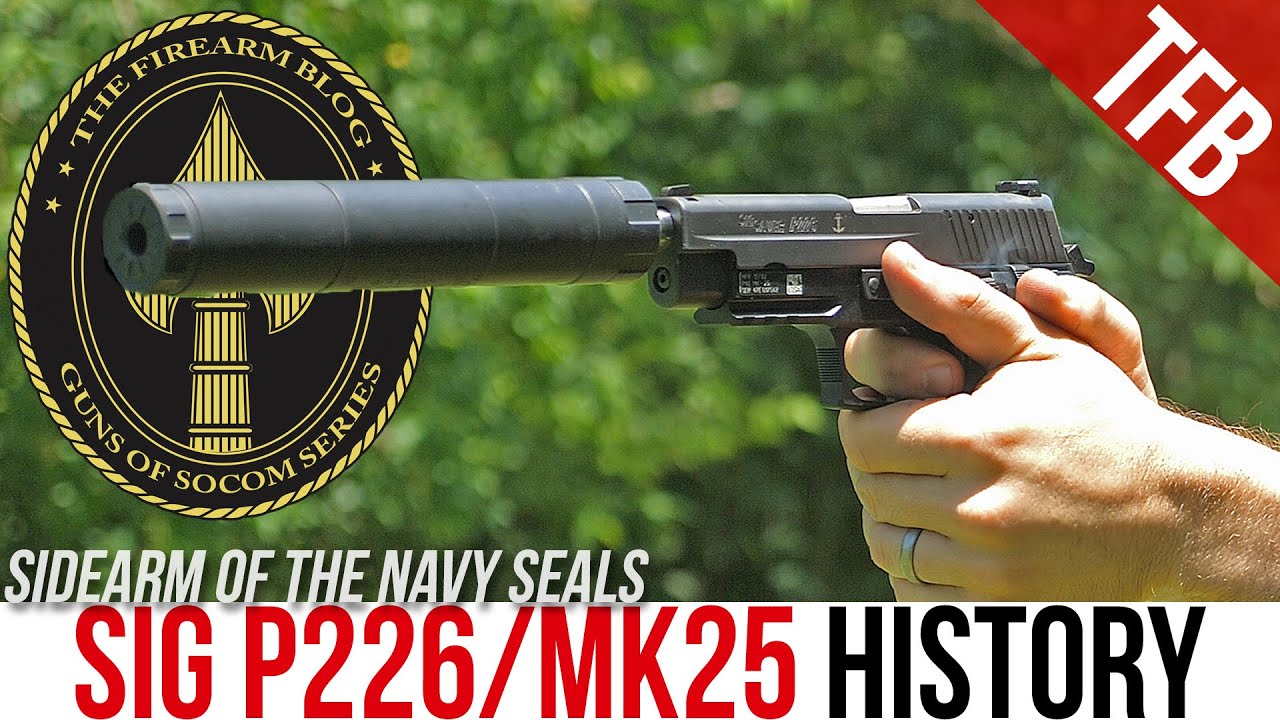 Обзор и история SIG P226 Navy Mk25 и Mk24