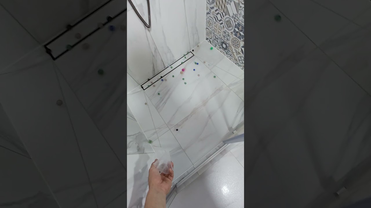 душевой поддон из керамогранита 🔥