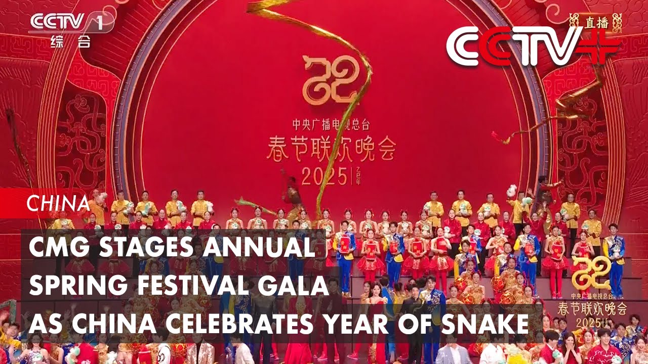 CMG Stages Annual Spring Festival Gala as China Celebrates Year of Snake (Wrap-up)