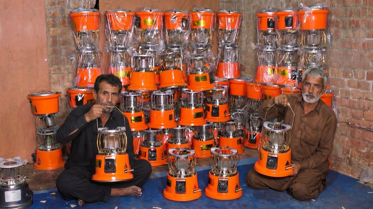 Amazing Process of Making Fully Functional Gas Auto Heater | Mass Production of Heaters
