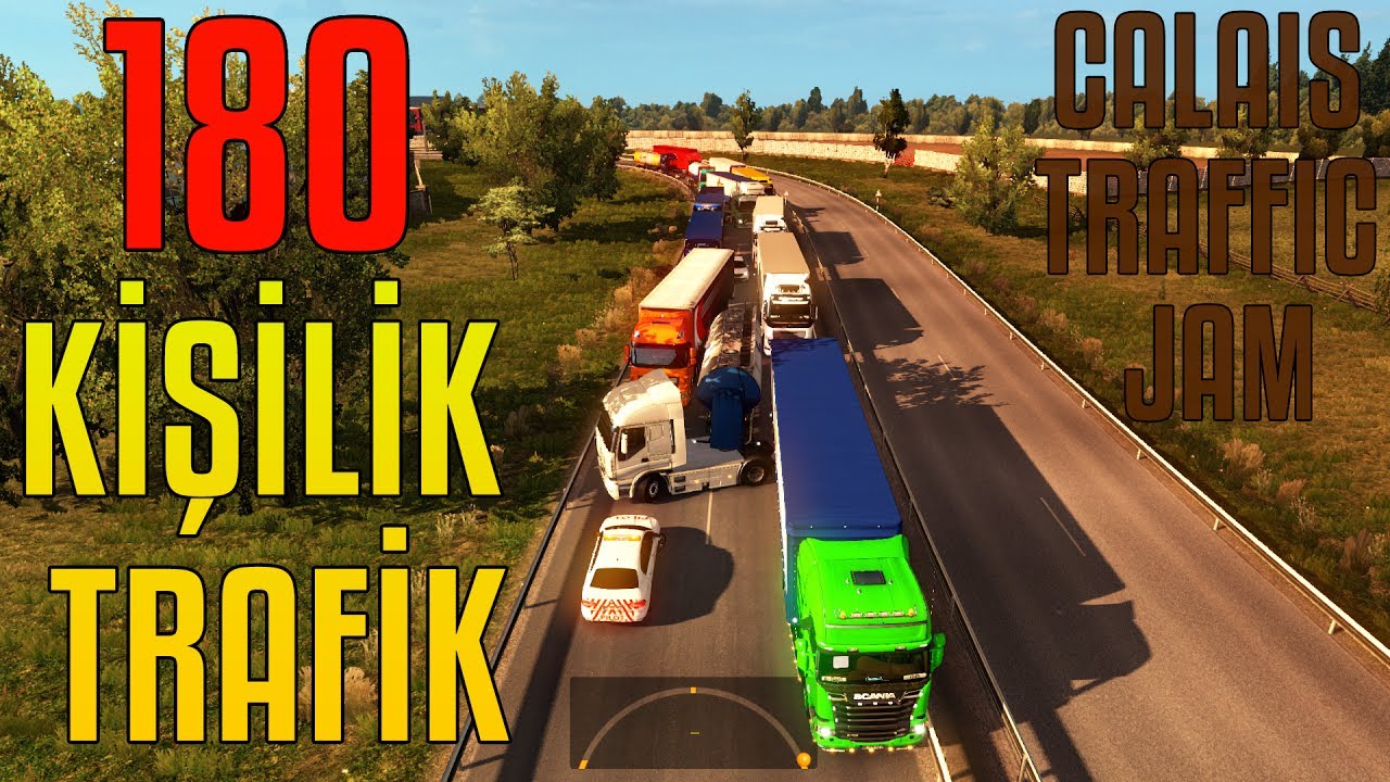 180 KİŞİLİK MEGA TRAFİK!!! | Adminlik #113 | ETS2MP
