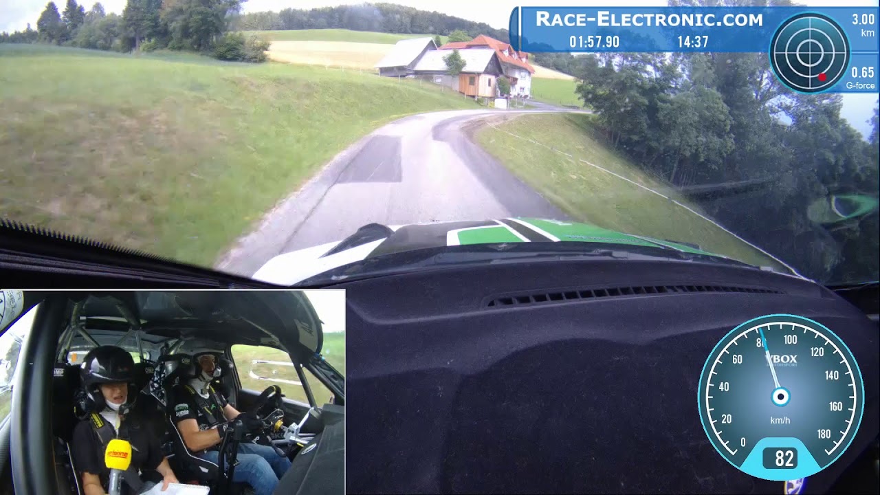 Kreischalarm mit Conny Fink bei der Rallye Weiz