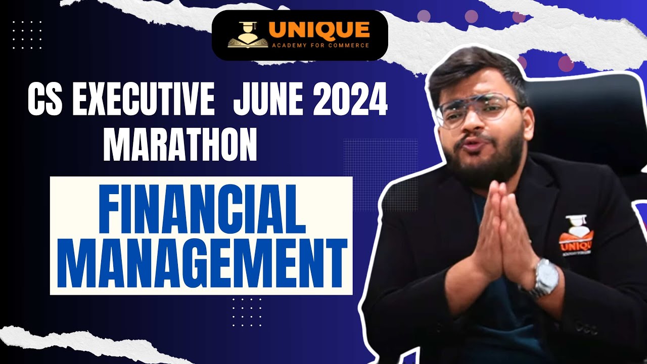FM Marathon-Part 4 (Old & New Syllabus) June'24 | Working Capital Management | CA Mohit Rohra