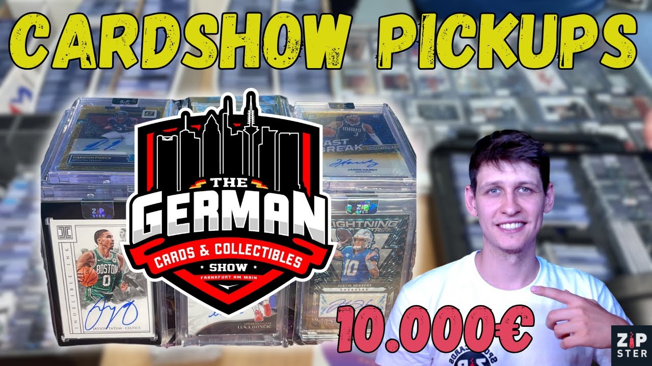 Alle Sportscards Pickups von der German Cards & Collectibles Show & Feedback zur Veranstaltung 🔥🏈🏀🔥