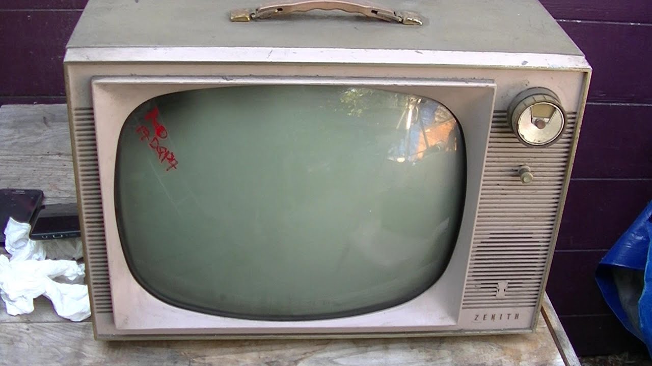 Анализ черно-белого телевизора Zenith 16E25 1960 года. Частичное восстановление для будущего ремо...