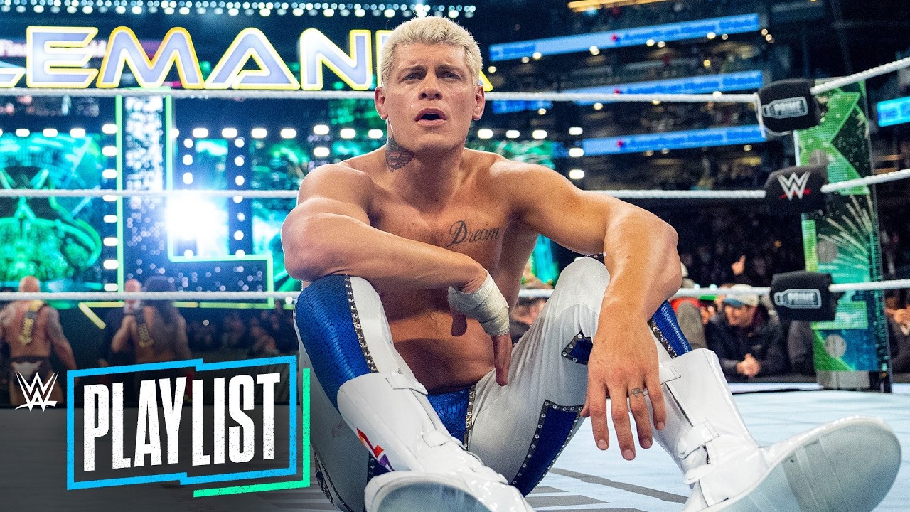 Последняя минута последних 20 WrestleManias: плейлист WWE