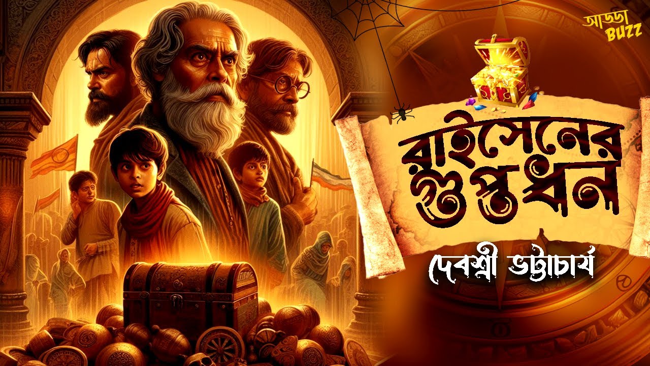 রাইসেনের গুপ্তধন | দেবশ্রী ভট্টাচার্য |প্রফেসর হাজরা | Bengali Audio Story | adventure #addabuzz