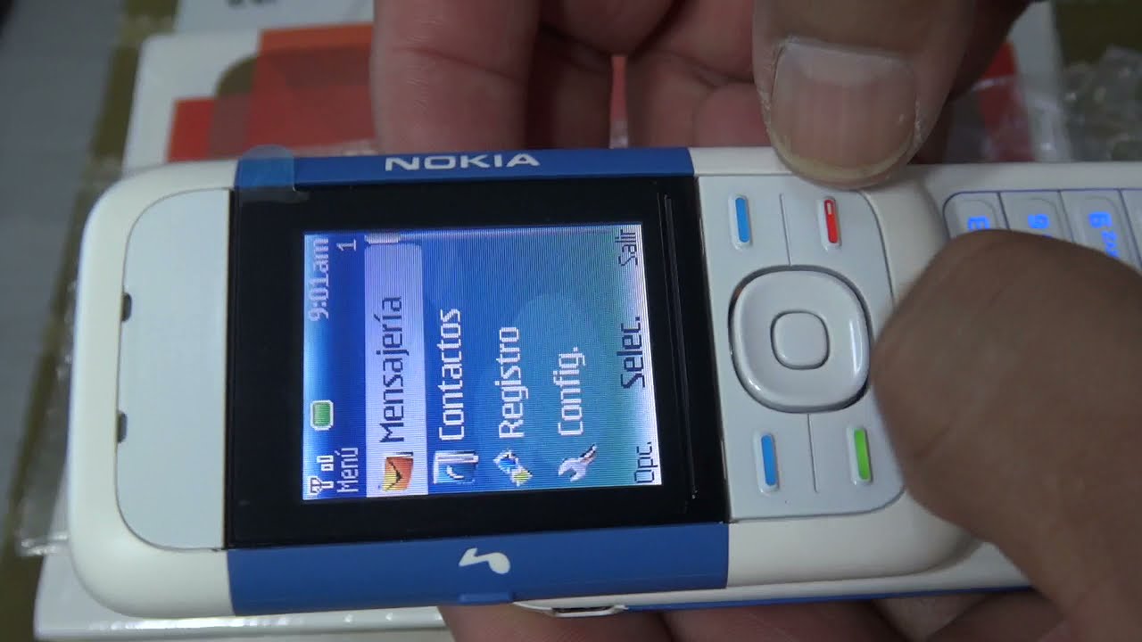 Celular Nokia 5200 Azul ( Telcel )