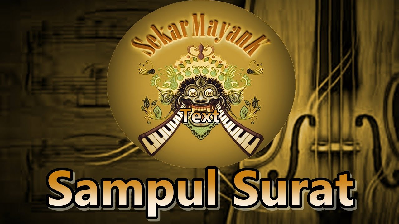 Sampul Surat (Karaoke)