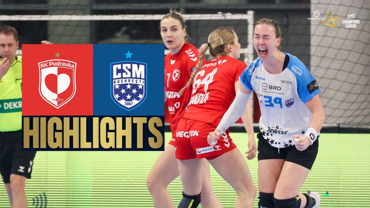 HC Podravka 🆚 CSM Bucuresti | Highlights | EHF Champions League Women 2025/26