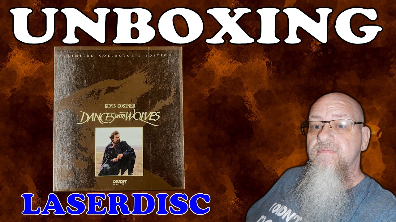 UNBOXING - DANCES WITH WOLVES - LASERDISC - EXPANDED EDITION