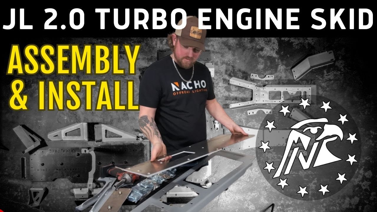 JL Wrangler 2.0 Turbo Skid Plate | Complete Assembly & Install Guide