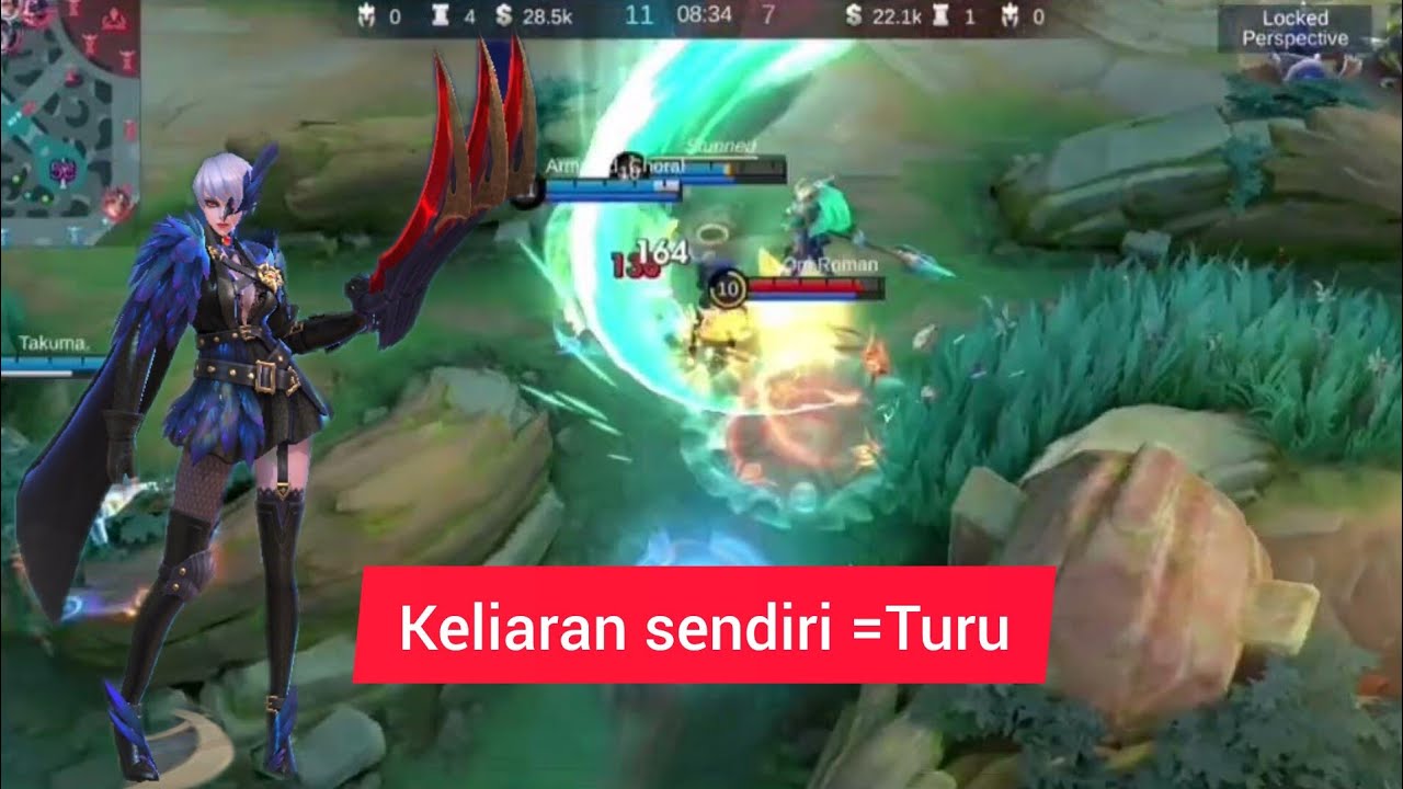 Gameplay Hero Natalia di Permainan Mobile Legends
