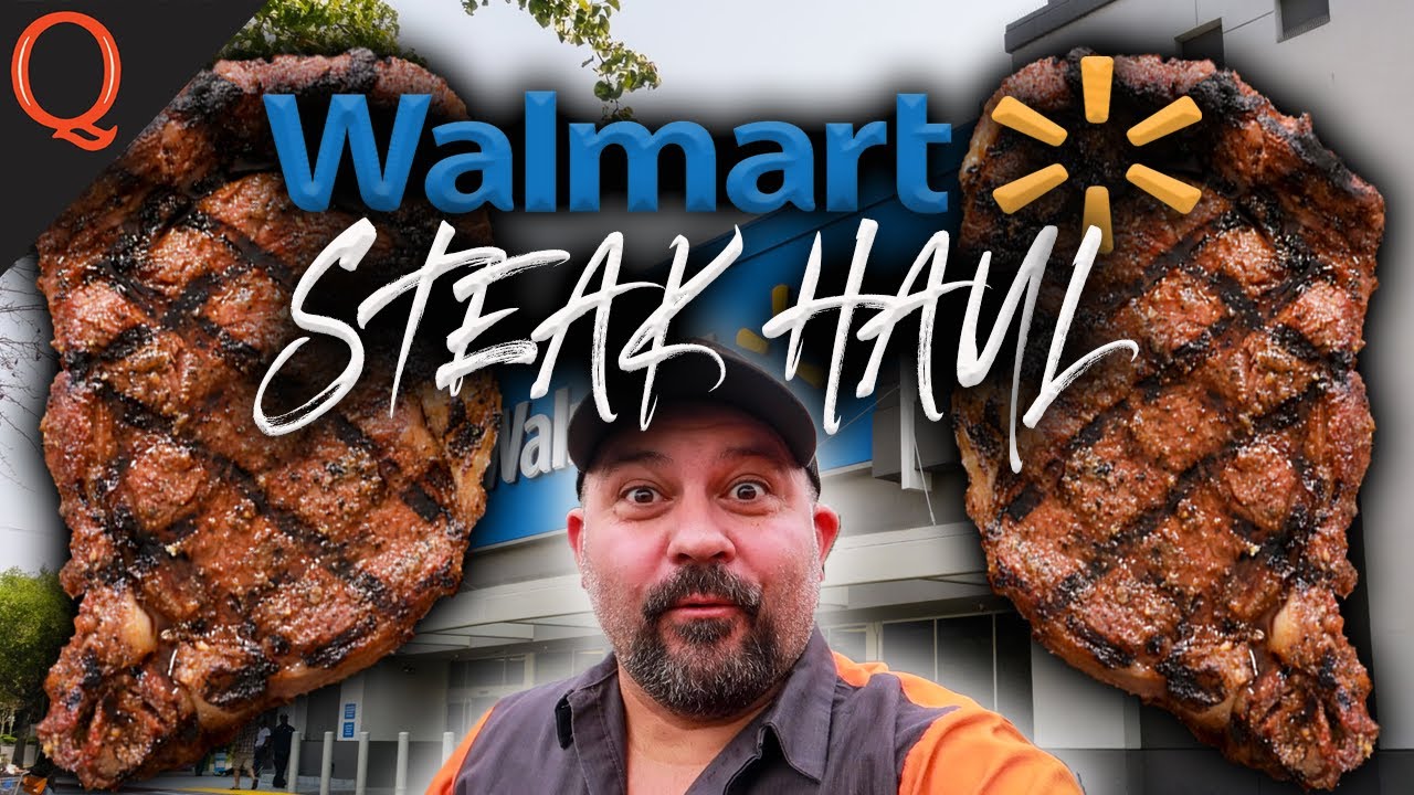 Steak On A Budget? Walmart Ribeye Steak Haul | Ft. Kosmos Q