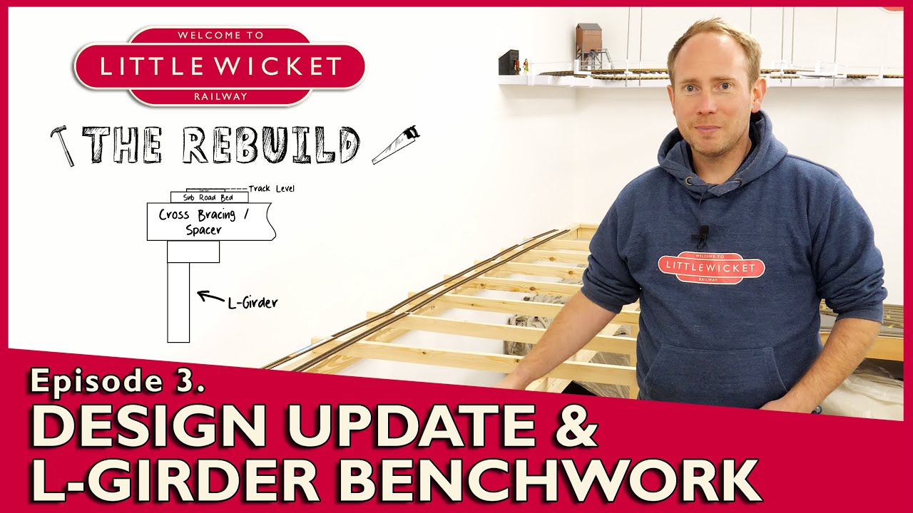 NEW Layout Build - Ep3. Design Changes & L-Girders 🔧🔨