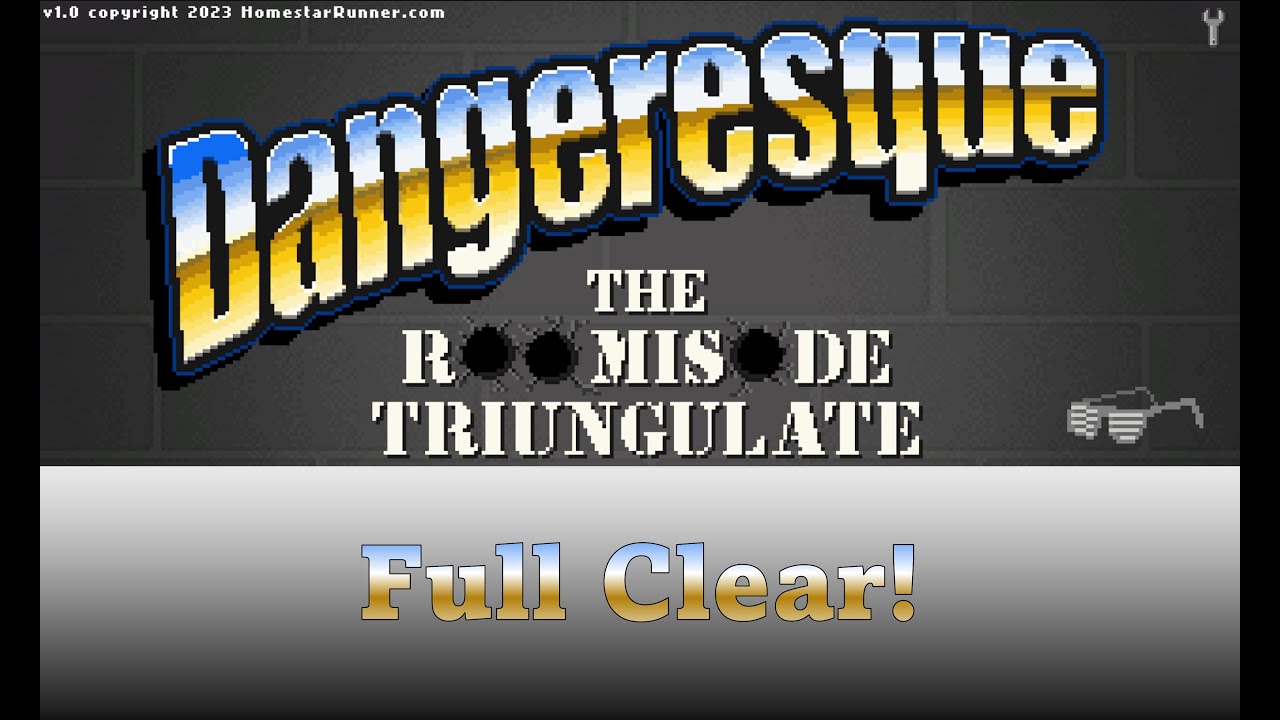 Dangeresque: The Roomisode Triungulate (Full Playthrough)