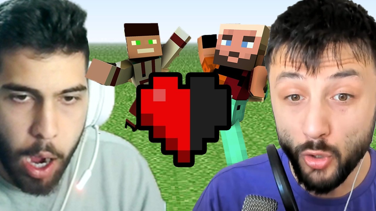 LAZ ile Yarım Kalp Modunda Oyunu Bitirdik! Minecraft