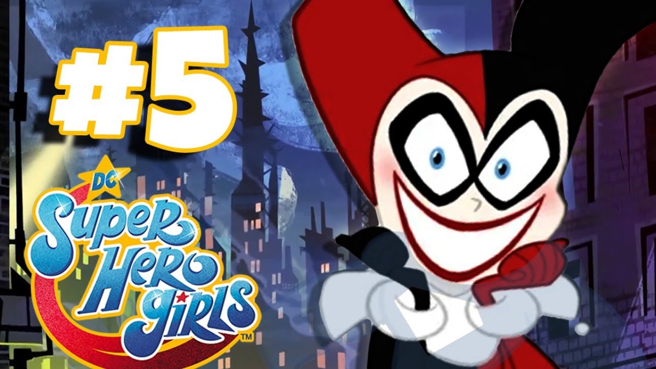DC Super Hero Girls Teen Power Full Walkthrough Part 5 Harley Quinn! (Nintendo Switch!)