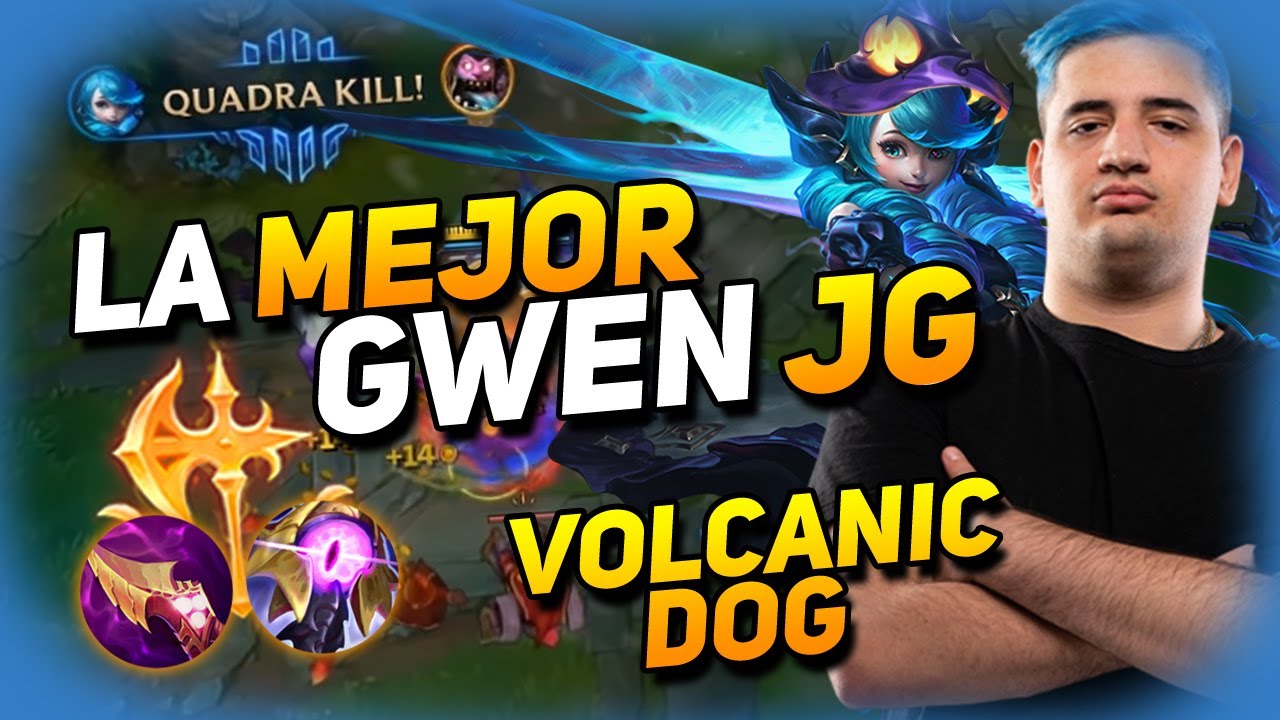 LLEG&Oacute; A MAESTRO CON GWEN JUNGLA 80% WIN RATE 😱 | VOLCANIC DOG TOP 2 #SoloBoomChallenge