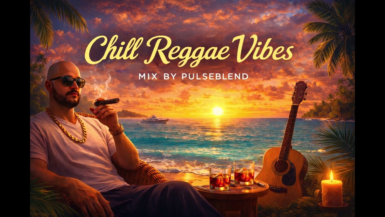 Chill Reggae Vibes 🌅 | Sunset Island Mix by Pulseblend Records