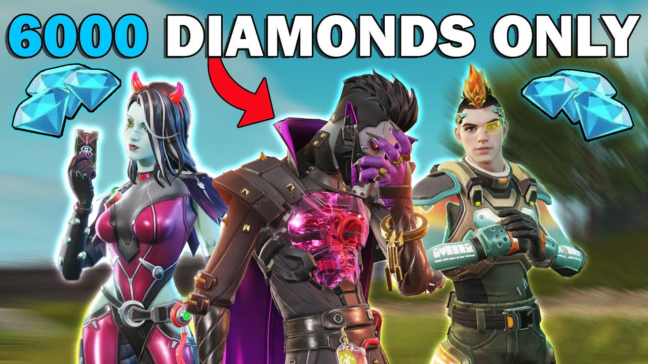 I GOT ALL THE NEW SKINS FOR 6000 DIAMONDS ONLY! (FARLIGHT 84)