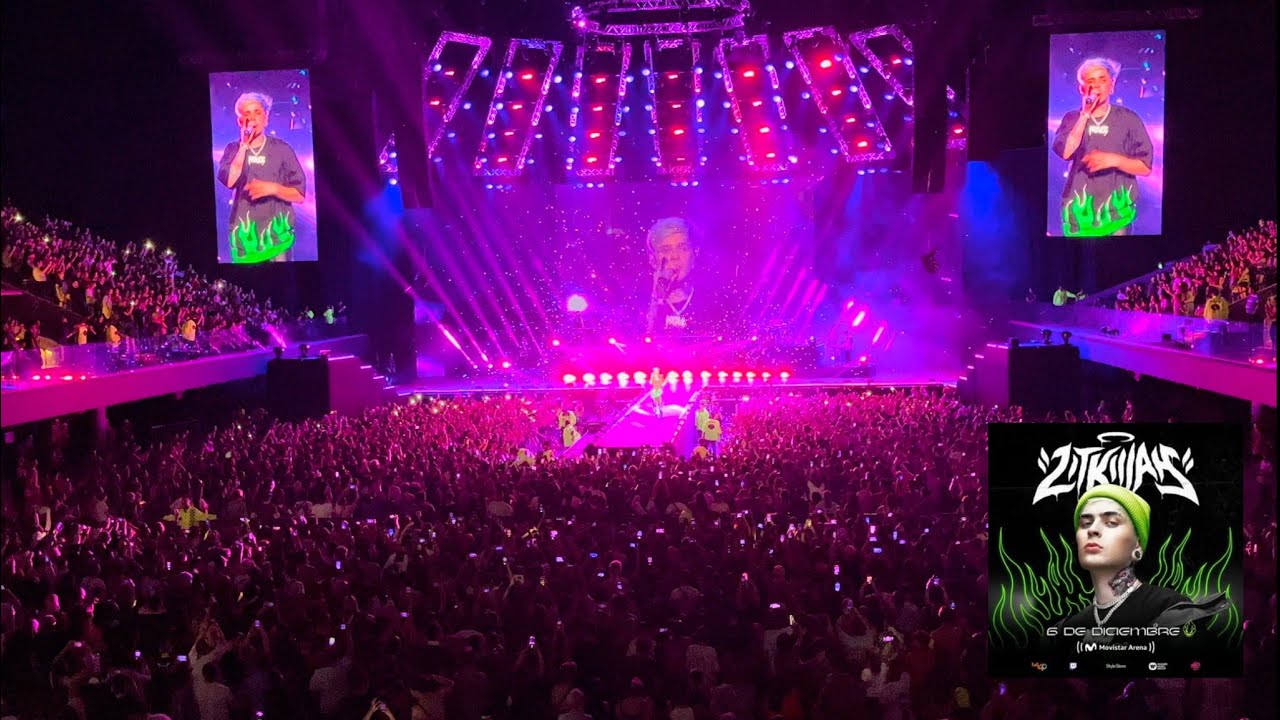 Lit Killah en vivo - En la Oscuridad ft María Becerra, Movistar Arena 06.12.2022