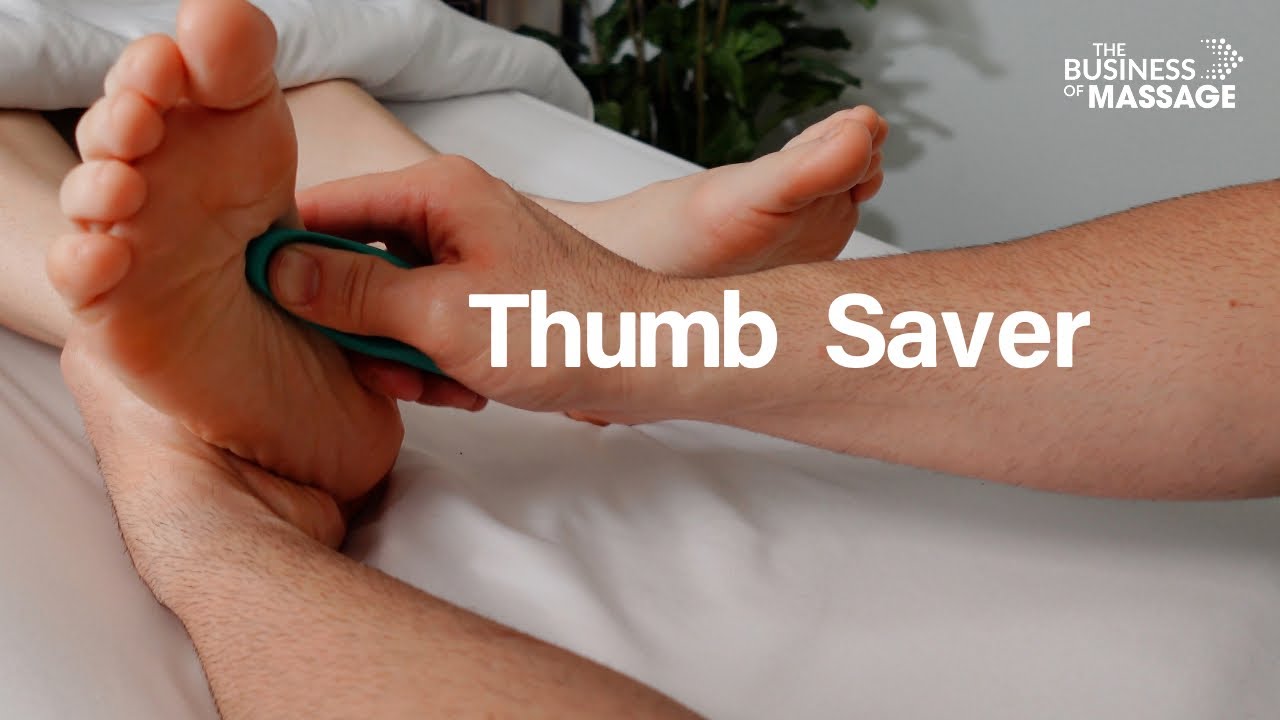How to Massage the Feet with A Thumb Saver Tool
