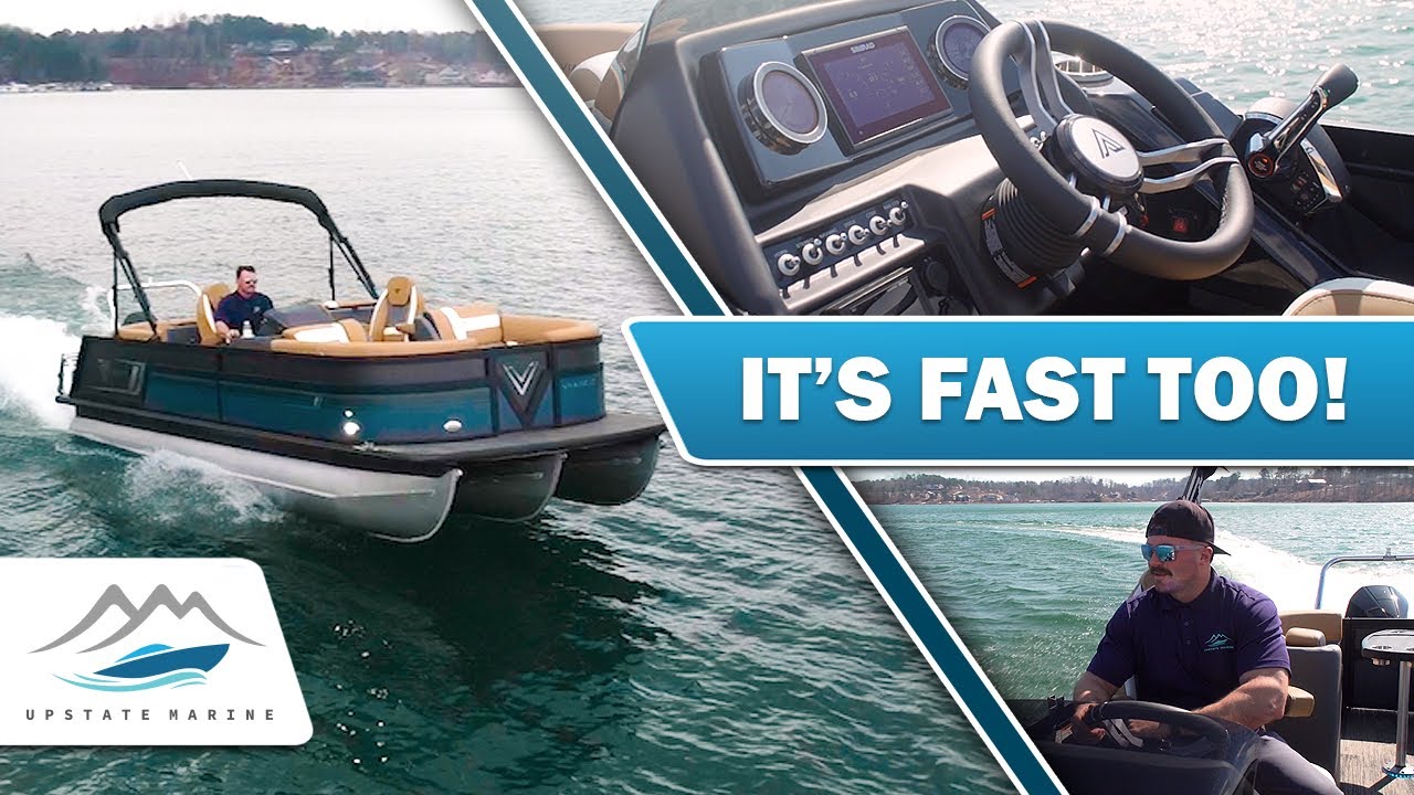 The Most LUXURIOUS Tri-Toon Boat (Viaggio Diamante)