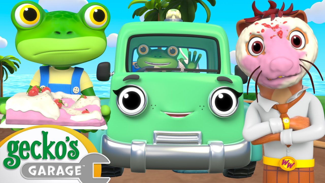 Wake Up Weasel! | Gecko's Animal Pals | Animal & Vehicle Cartoons | Cartoons for Kids