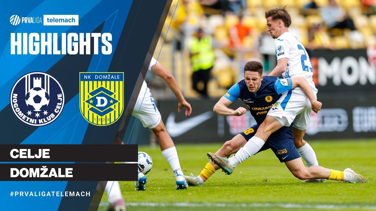 Celje 1-1 Domžale | 36. krog 2024/25 