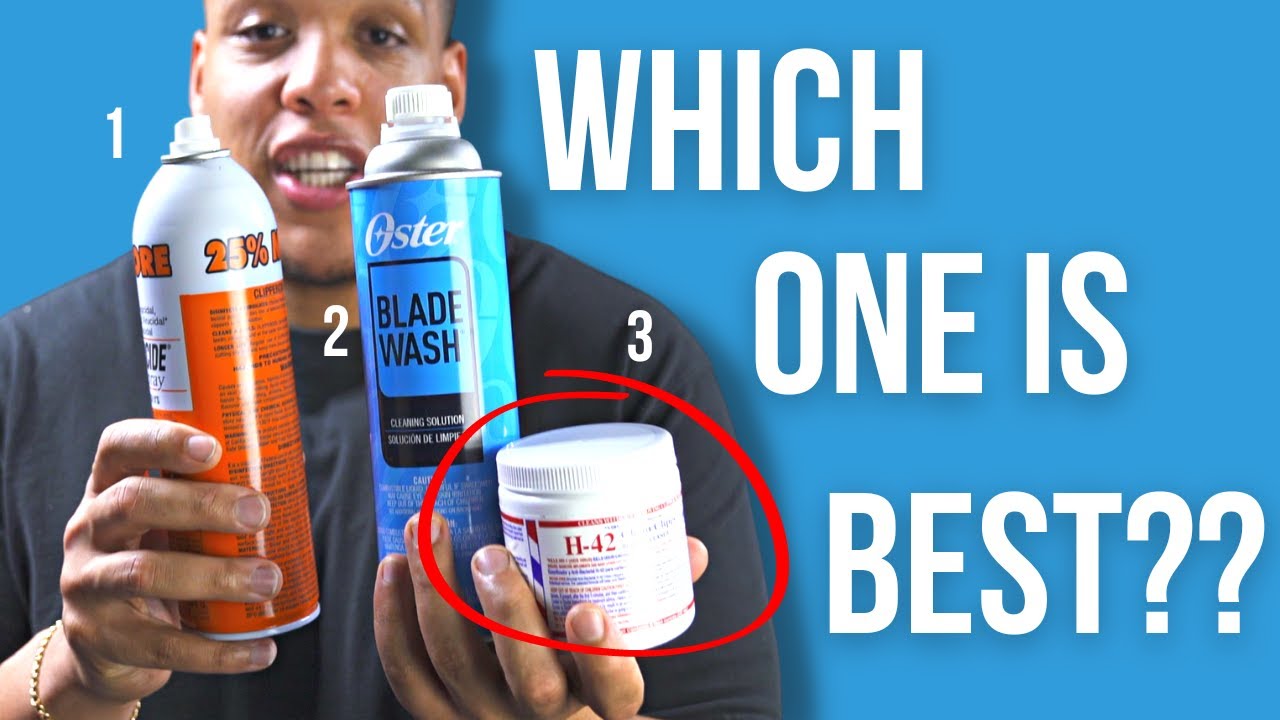 THE BEST DISINFECTANT TO CLEAN YOUR CLIPPERS!