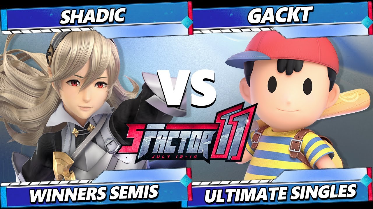 S Factor 11 TOP 8 - Gackt (Ness) Vs. SHADIC (Corrin) Smash Ultimate - SSBU