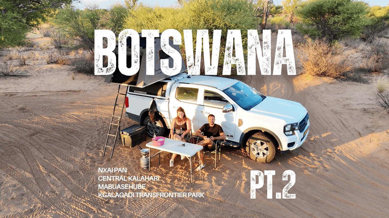BOTSWANA part 2: Nxai Pan, Central Kalahari, Mabuasehube & Kgalagadi Transfrontier