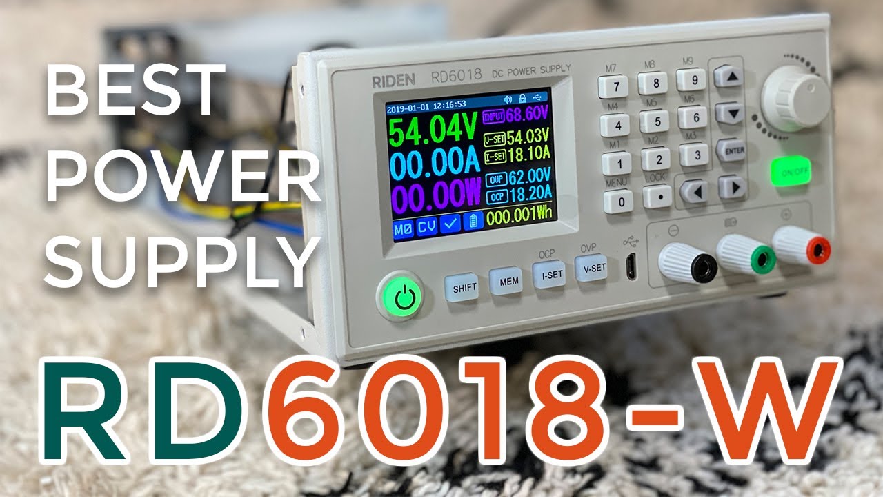 Best Bench Power Supply | RD6018W Power Supply | How to Assemble | RD6018 RD6012 RD6006 | 2022