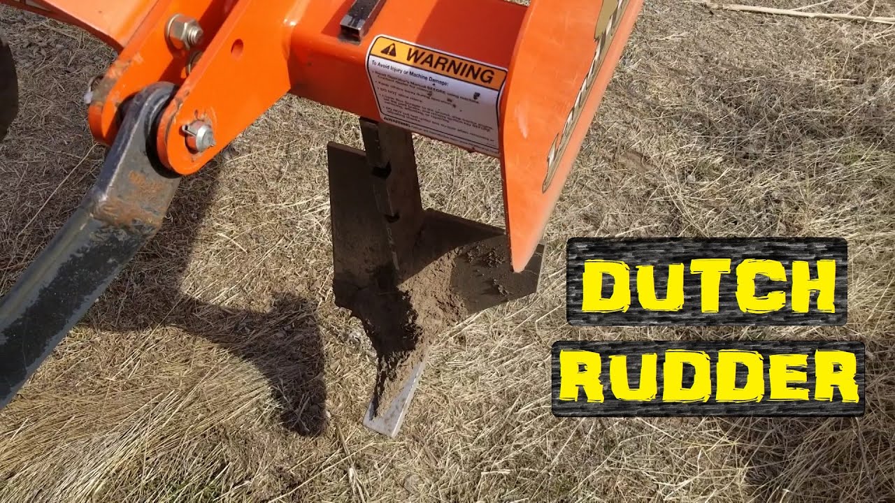 Deere Kubota deep plow