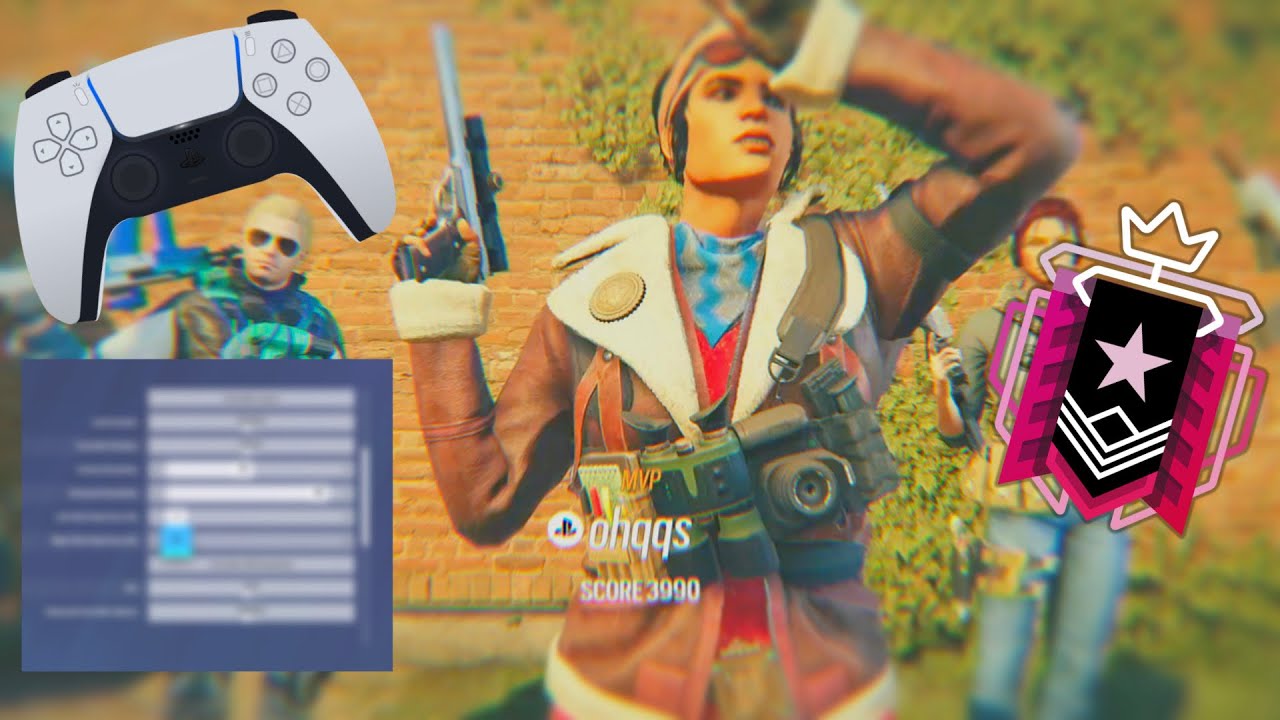 BEST #1 *FAST SENS* CONTROLLER CHAMPION + *NO RECOIL* SETTINGS AND SENSITIVITY - RAINBOW SIX SIEGE