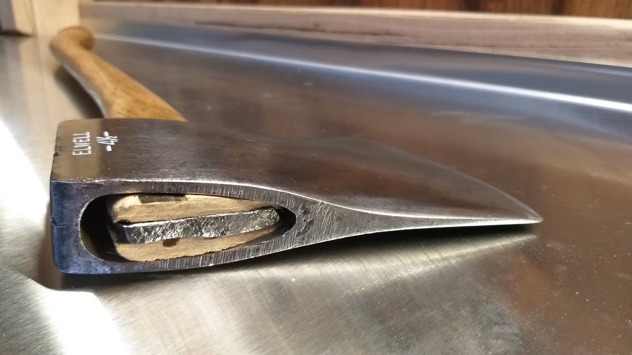 ELWELL 41/2IN AXE RESTORATION (18TH TOOL ON THE WALL) MADE IN ENGLAND.