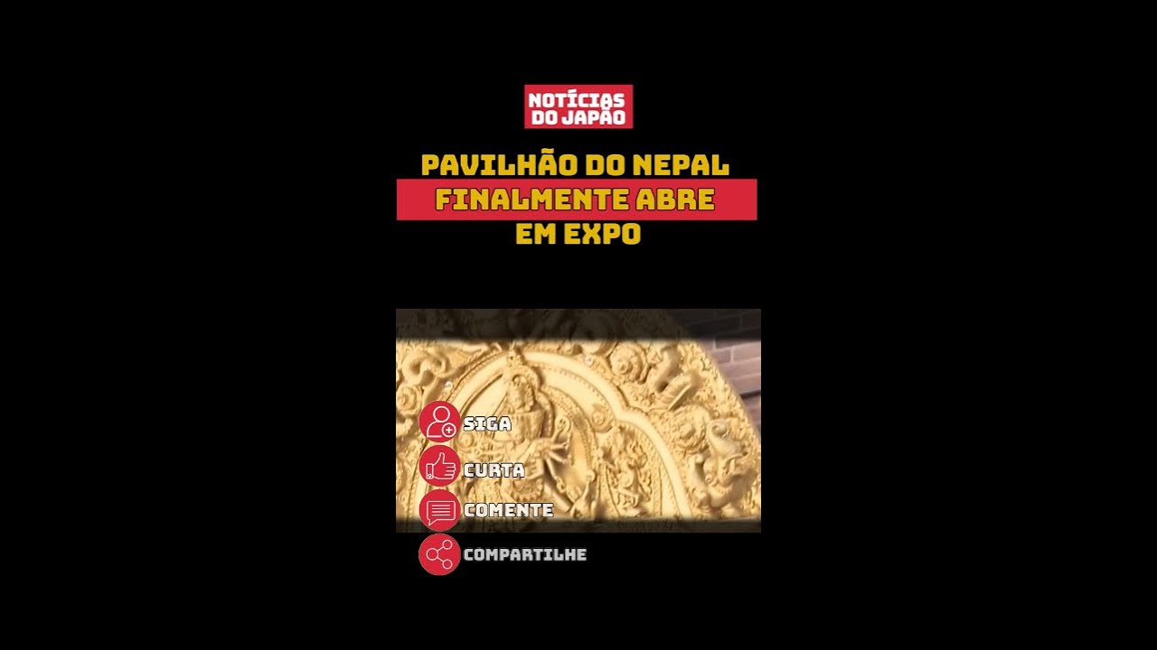 Pavilh&atilde;o do Nepal finalmente abre em Expo no Jap&atilde;o #noticias
