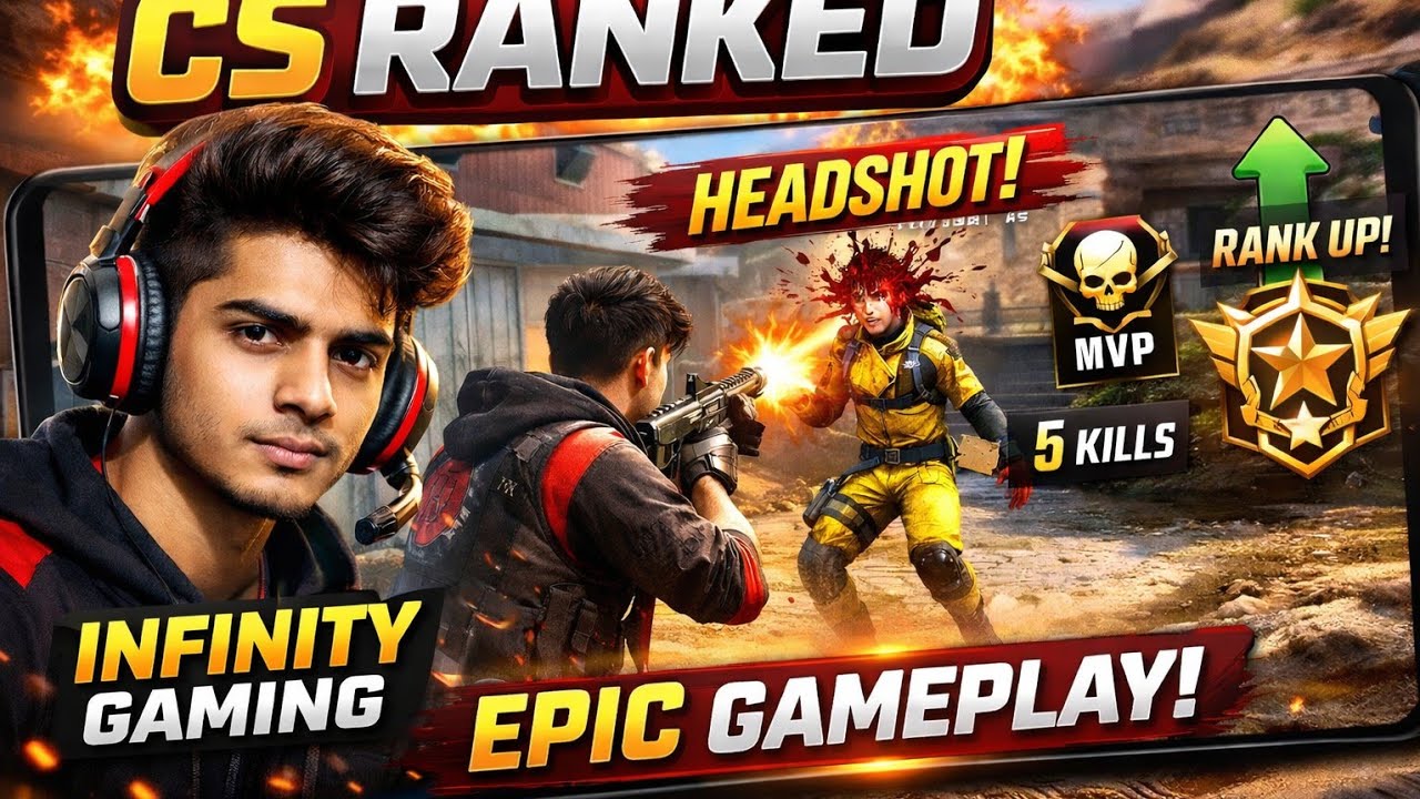 Pro Gameplay – CS Ranked by Ayaan 🎮