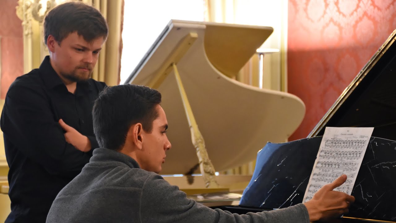 Dmitry Shishkin in Masterclass: Mikhail Dubov plays Medtner - Canzona Serenata (Bayreuth, 2023)
