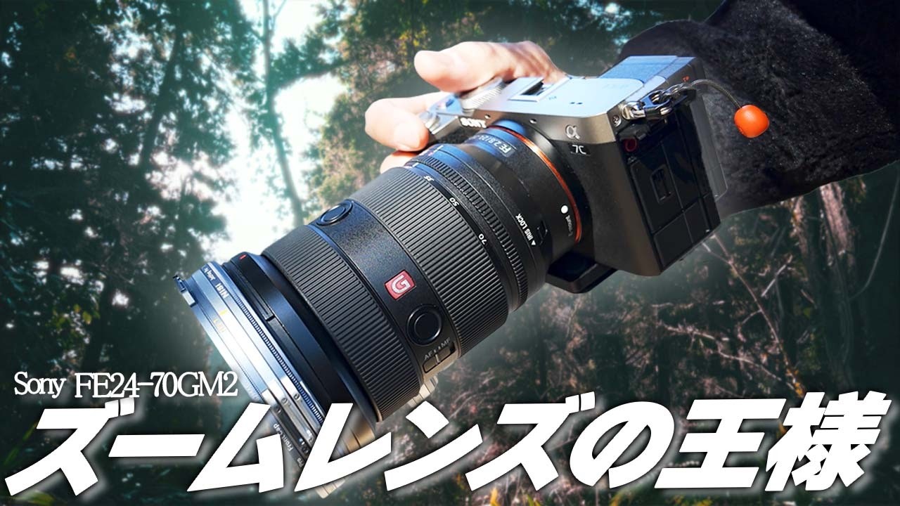 これ一本でもうレンズ必要なくなります 【FE24-70GM2】