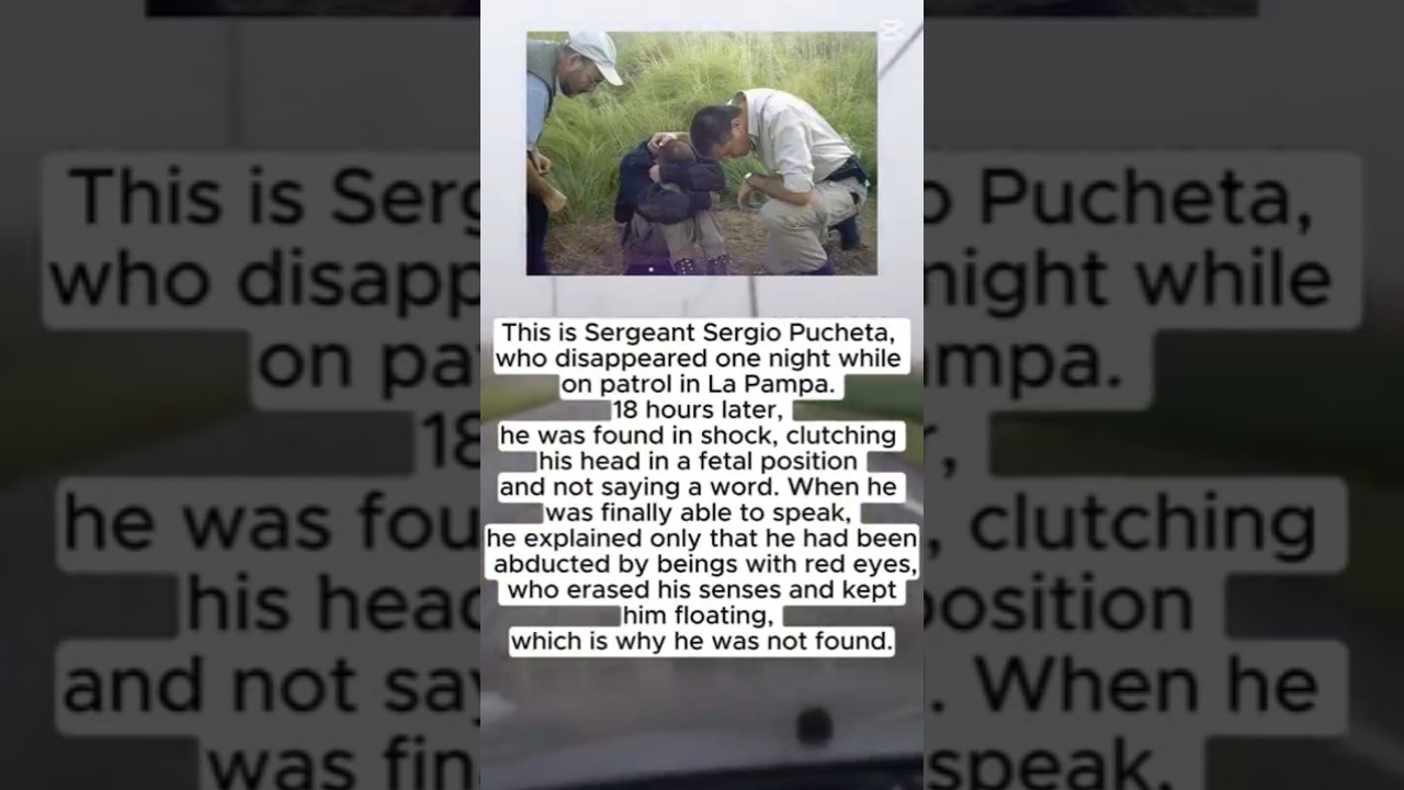 The Sergio Pucheta Case #unsolvedmysteries #scarystories #abductioncase #horrorstories #creepy