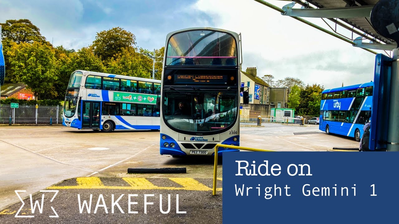 Ride on Translink Ulsterbus Wright Volvo Gemini 1 (2300)