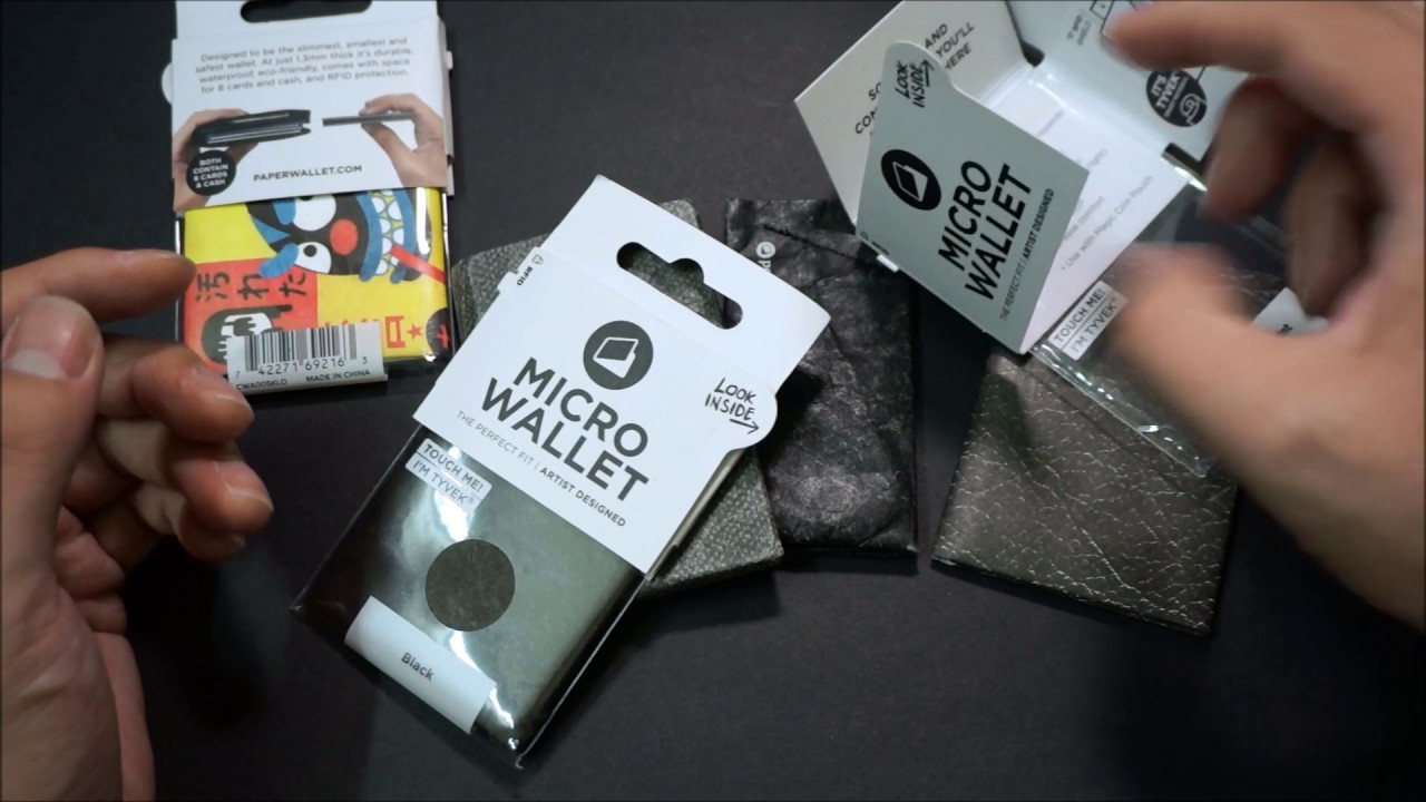 My MICRO WALLET from Paperwallet REVIEW!