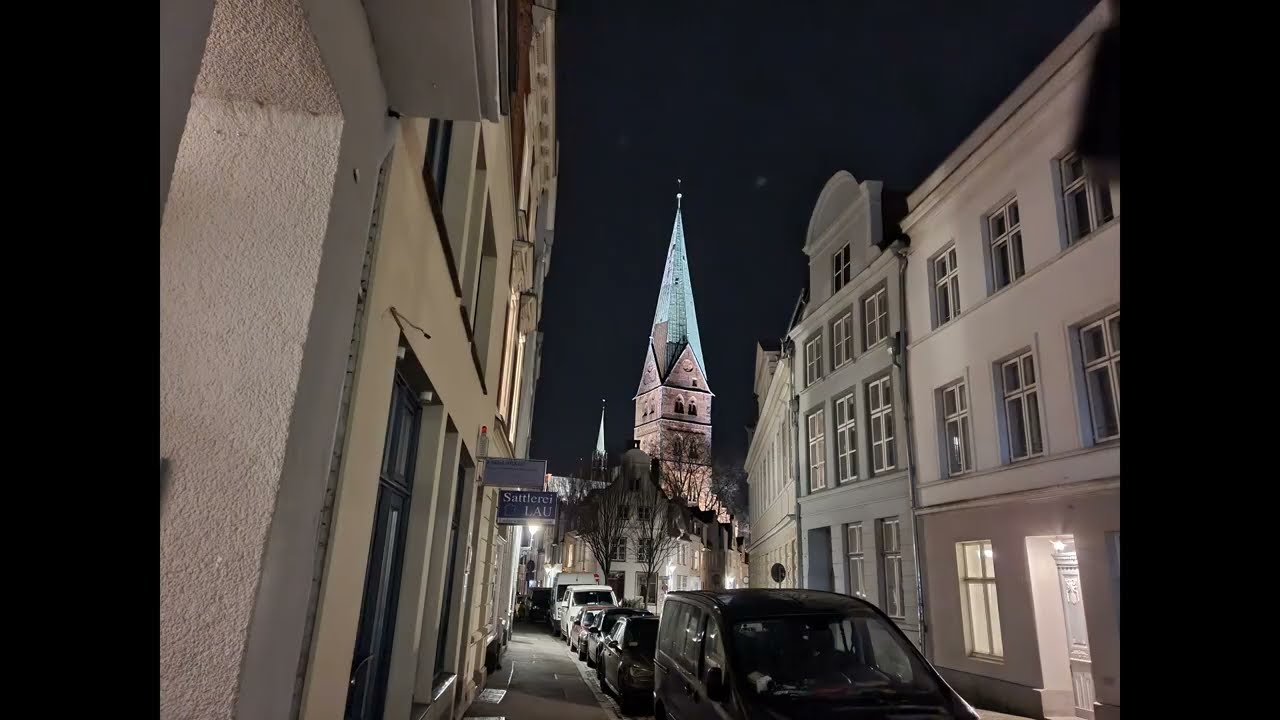 Lübeck (HL) Altstadt evang. Ägidienkirche : Vollgeläut (Tonaufnahme)