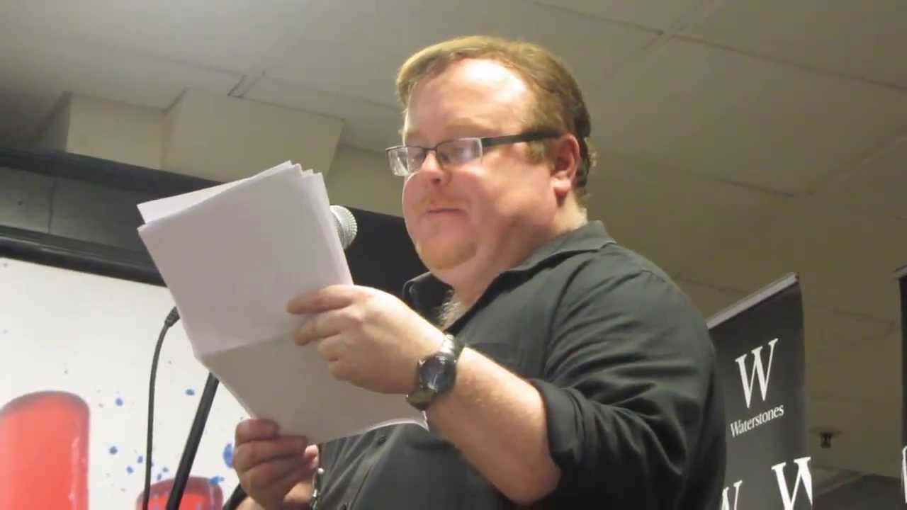 Derek Landy reads chapter one of Skulduggery Pleasant: Last Stand of Dead Men [14/06/13]