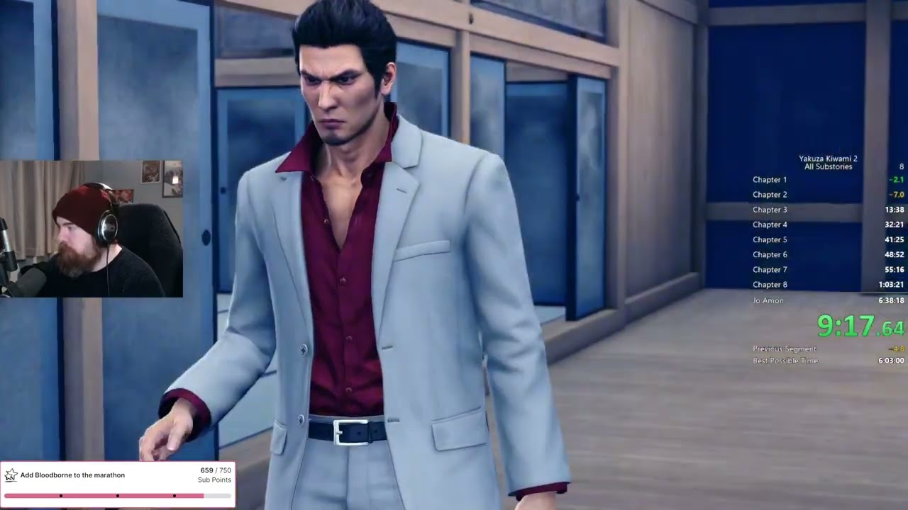 Yakuza Kiwami 2 All Substories Speedrun PB/WR - 6:12:13....UNLESS