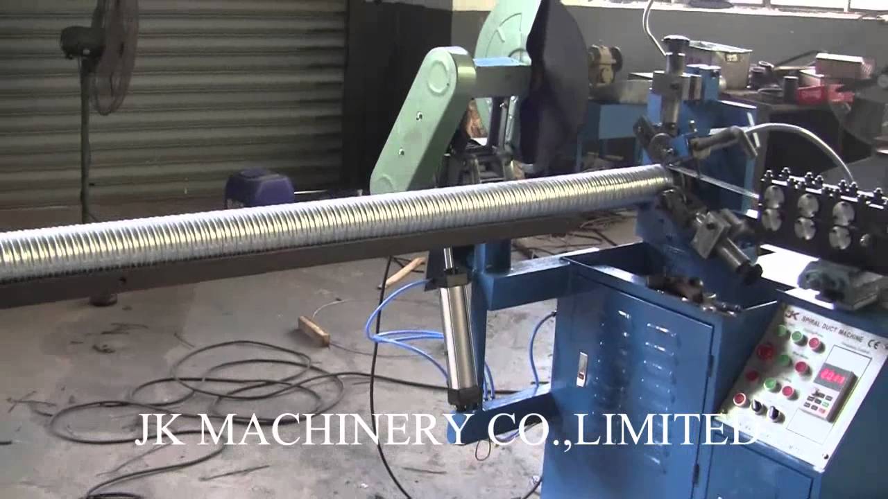 Automatic Spiral Corrugated Duct Machine