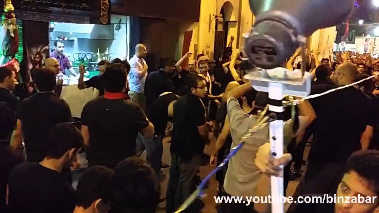 موكب عزاء مأتم بن زبر ليلة 6 محرم (الرادود حسين الحلواجي)